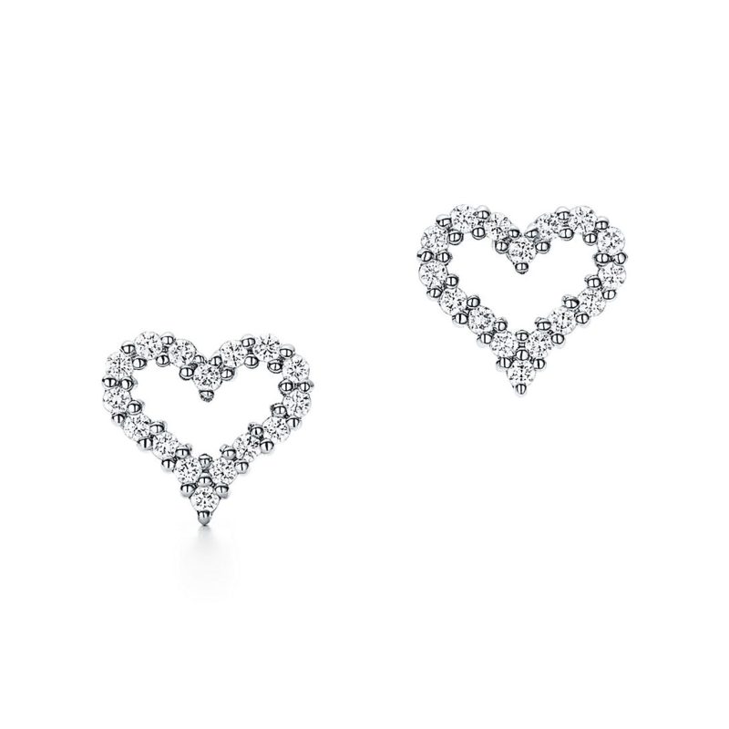 Noble T Heart Diamonds Earrings