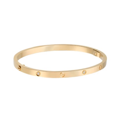 18K Love Six Diamonds Small Bracelet