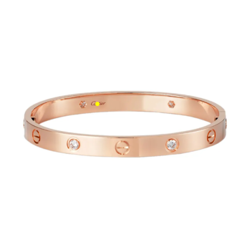 Noble 4 Diamonds Love Bracelet Couple